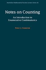 Télécharger le livre :  Notes on Counting: An Introduction to Enumerative Combinatorics