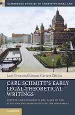 Télécharger le livre :  Carl Schmitt's Early Legal-Theoretical Writings