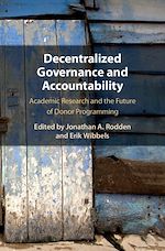 Télécharger le livre :  Decentralized Governance and Accountability