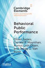 Télécharger le livre :  Behavioral Public Performance