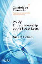 Télécharger le livre :  Policy Entrepreneurship at the Street Level