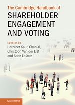 Télécharger le livre :  The Cambridge Handbook of Shareholder Engagement and Voting