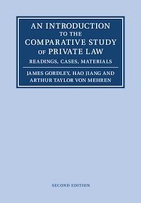 Téléchargez le livre :  An Introduction to the Comparative Study of Private Law
