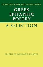 Télécharger le livre :  Greek Epitaphic Poetry