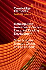 Télécharger le livre :  Metalinguistic Awareness in Second Language Reading Development