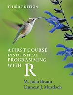 Télécharger le livre :  A First Course in Statistical Programming with R