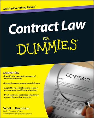 Téléchargez le livre :  Contract Law For Dummies