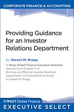 Télécharger le livre :  Providing Guidance for an Investor Relations Department
