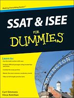 Télécharger le livre :  SSAT and ISEE For Dummies