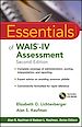 Télécharger le livre :  Essentials of WAIS-IV Assessment
