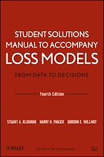 Télécharger le livre :  Loss Models: From Data to Decisions, 4e Student Solutions Manual