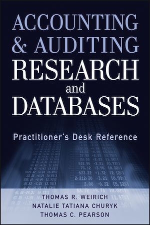Téléchargez le livre :  Accounting and Auditing Research and Databases