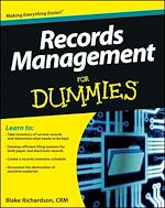 Télécharger le livre :  Records Management For Dummies