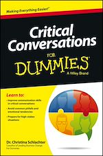 Télécharger le livre :  Critical Conversations For Dummies