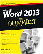Télécharger le livre :  Word 2013 For Dummies