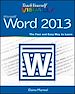 Télécharger le livre :  Teach Yourself VISUALLY Word 2013