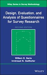 Télécharger le livre :  Design, Evaluation, and Analysis of Questionnaires for Survey Research