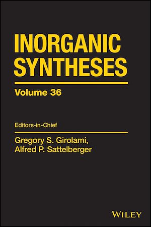 Téléchargez le livre :  Inorganic Syntheses, Volume 36