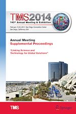 Télécharger le livre :  TMS 2014 143rd Annual Meeting & Exhibition, Annual Meeting Supplemental Proceedings