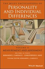 Télécharger le livre :  The Wiley Encyclopedia of Personality and Individual Differences, Measurement and Assessment