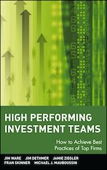 Télécharger le livre :  High Performing Investment Teams