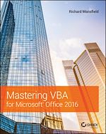 Télécharger le livre :  Mastering VBA for Microsoft Office 2016