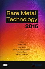 Télécharger le livre :  Rare Metal Technology 2016