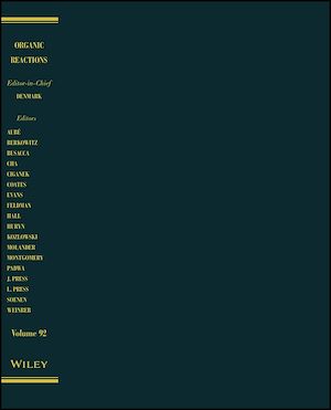 Téléchargez le livre :  Organic Reactions, Volume 92