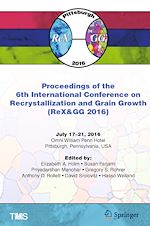 Télécharger le livre :  Proceedings of the 6th International Conference on Recrystallization and Grain Growth (ReX&GG 2016)