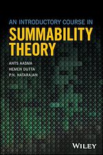 Télécharger le livre :  An Introductory Course in Summability Theory