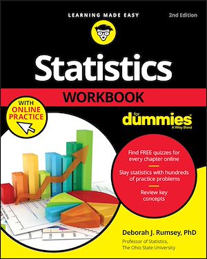 Téléchargez le livre :  Statistics Workbook For Dummies with Online Practice