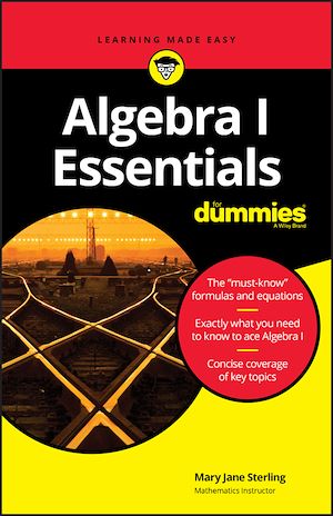 Téléchargez le livre :  Algebra I Essentials For Dummies