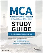 Télécharger le livre :  MCA Microsoft Office Specialist (Office 365 and Office 2019) Study Guide