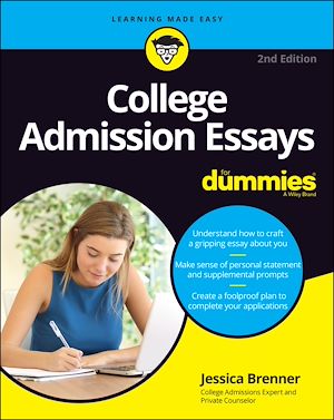 Téléchargez le livre :  College Admission Essays For Dummies