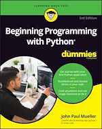 Télécharger le livre :  Beginning Programming with Python For Dummies