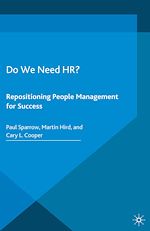 Télécharger le livre :  Do We Need HR?