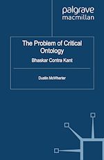 Télécharger le livre :  The Problem of Critical Ontology