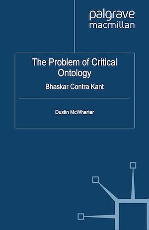 Téléchargez le livre :  The Problem of Critical Ontology