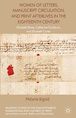 Télécharger le livre :  Women of Letters, Manuscript Circulation, and Print Afterlives in the Eighteenth Century