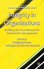 Télécharger le livre :  Integrity in Organizations