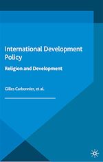 Télécharger le livre :  International Development Policy: Religion and Development