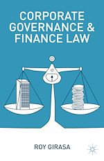 Télécharger le livre :  Corporate Governance and Finance Law