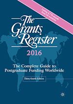 Télécharger le livre :  The Grants Register 2016