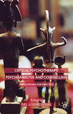 Télécharger le livre :  Critical Psychotherapy, Psychoanalysis and Counselling