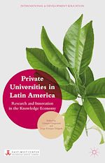 Télécharger le livre :  Private Universities in Latin America