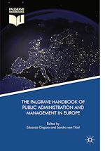 Télécharger le livre :  The Palgrave Handbook of Public Administration and Management in Europe