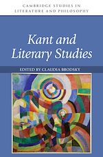 Télécharger le livre :  Kant and Literary Studies