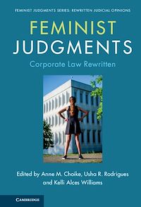 Téléchargez le livre :  Feminist Judgments: Corporate Law Rewritten