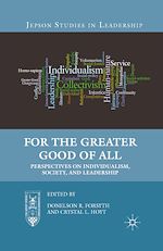 Télécharger le livre :  For the Greater Good of All