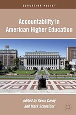 Télécharger le livre :  Accountability in American Higher Education